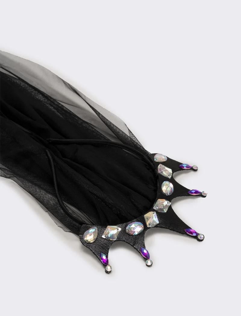 Cerchietto halloween bambina vari soggetti - Nero