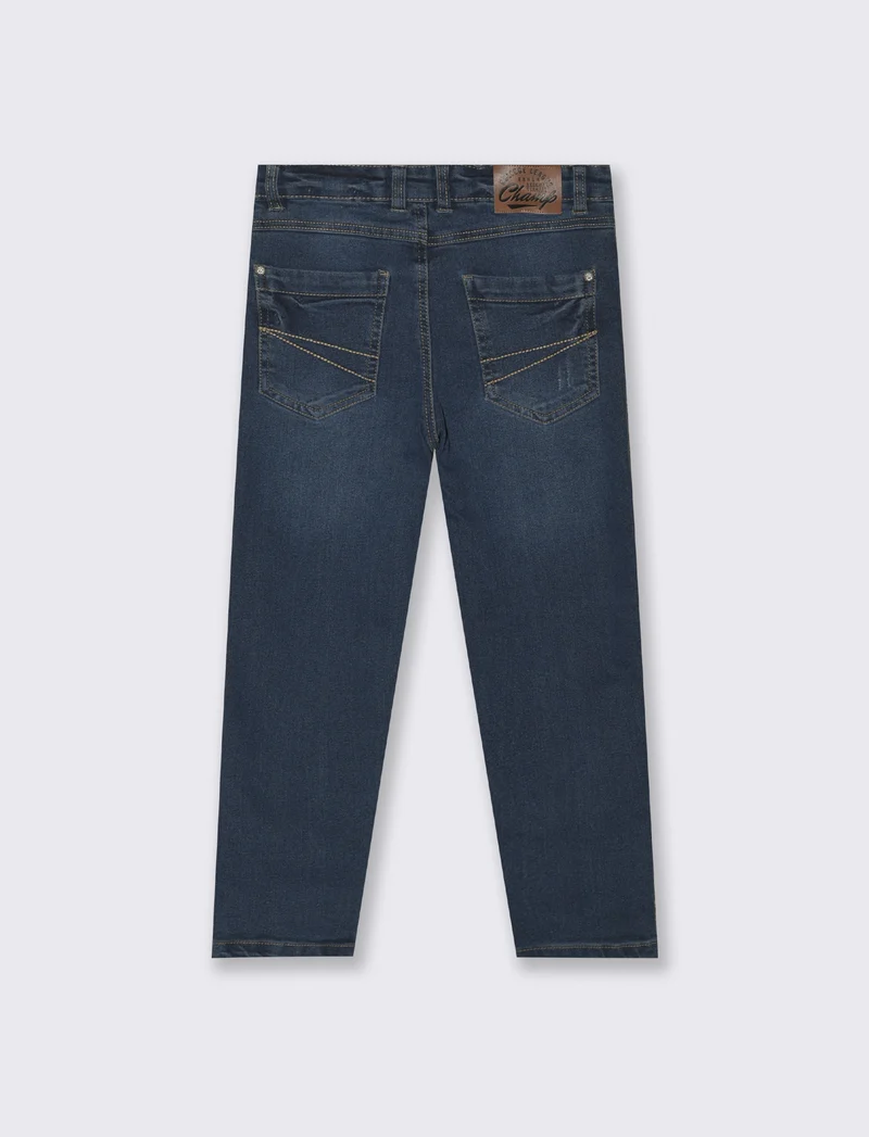 Jeans regular - DENIM SCURO