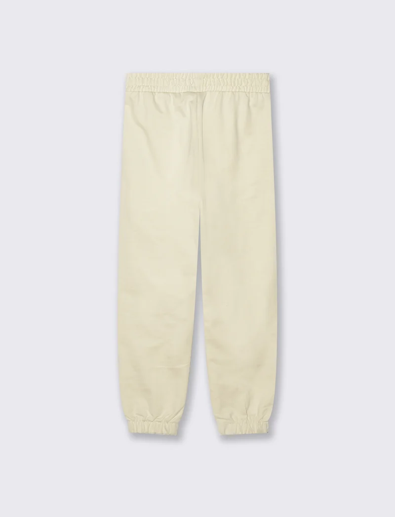 Pantaloni in felpa. - Beige