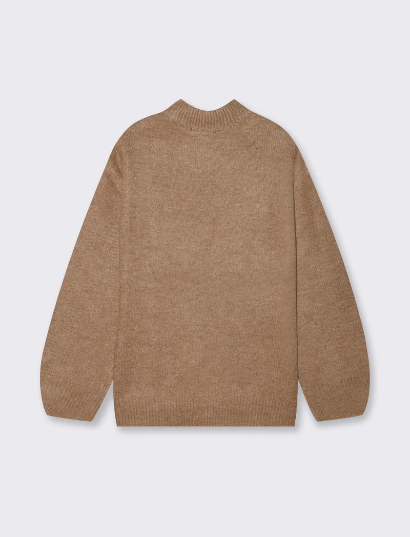 MAXIPULLOVER - Cammello
