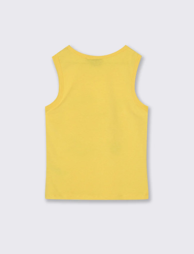 Canotta in cotone NBA da bambino - Giallo