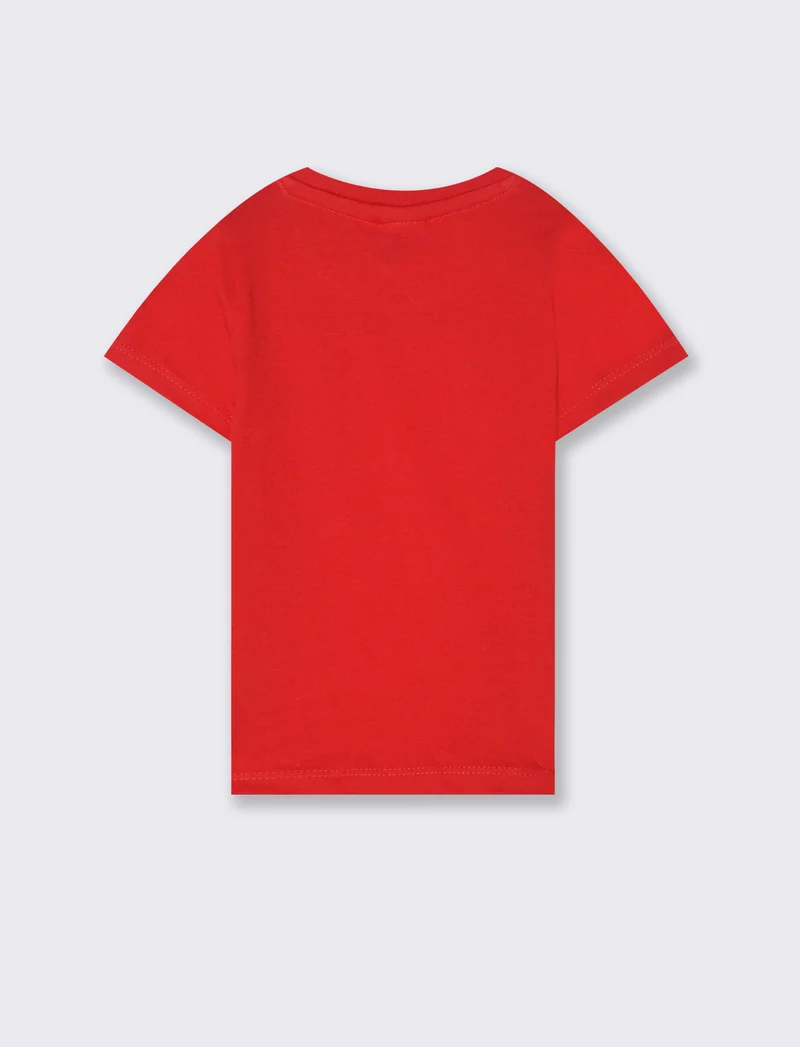 T shirt stampa Spider Man da neonato - Rosso