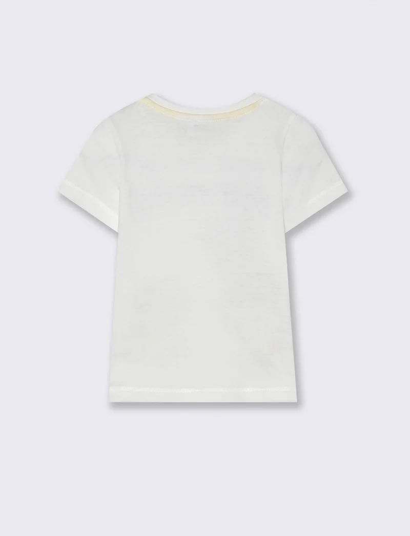 T-shirt girocollo Paw Patrol da neonato - Bianco
