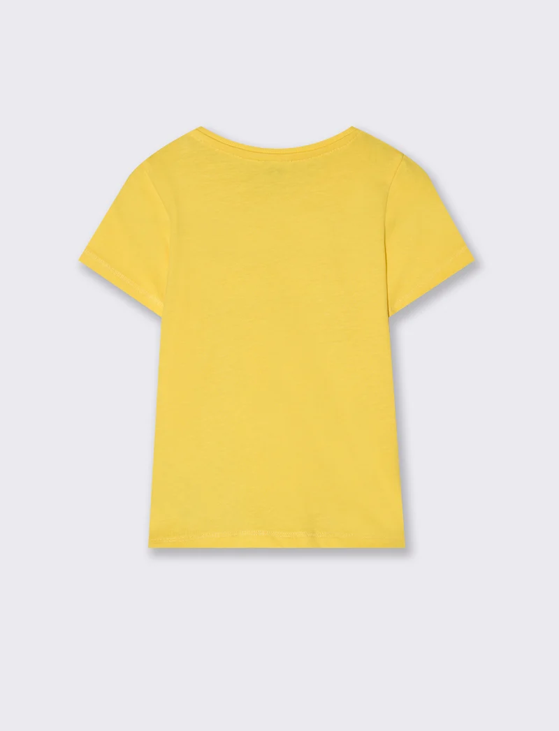 T-shirt girocollo Paw Patrol da neonato - Giallo