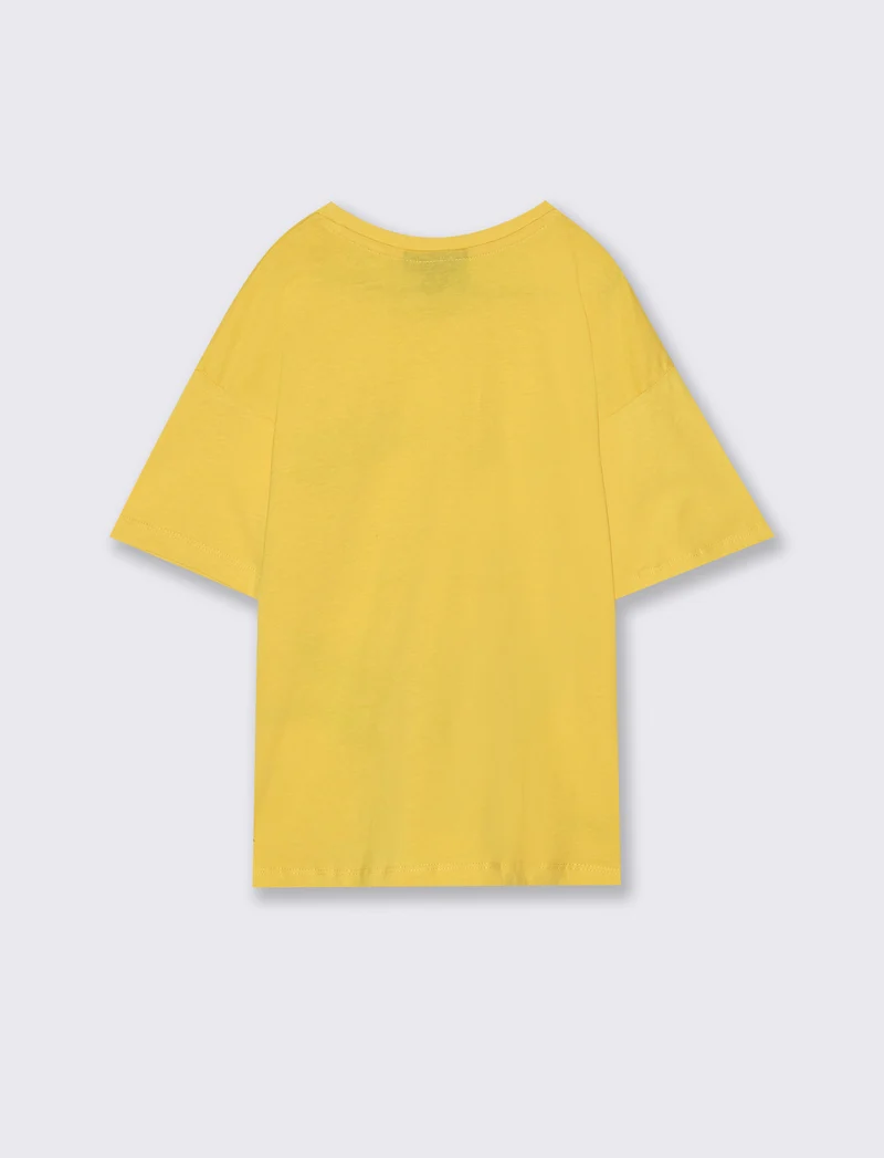 Magliette in cotone NBA da bambino - Giallo