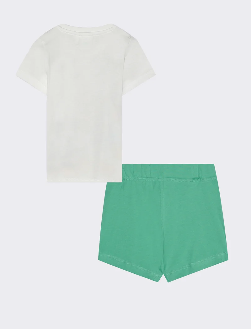 Completo Disney con personaggi da neonato - Bianco