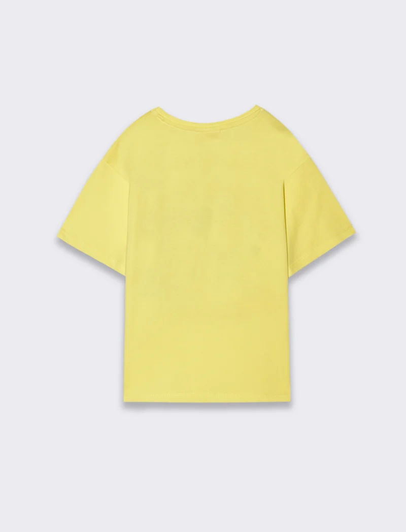 T-shirt Disney Minnie and Daisy da bambina - Giallo