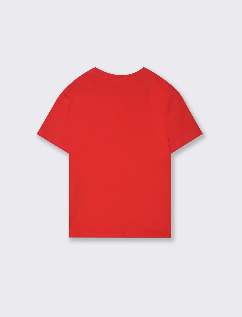 T-shirt stampata Marvel da bambino - Rosso