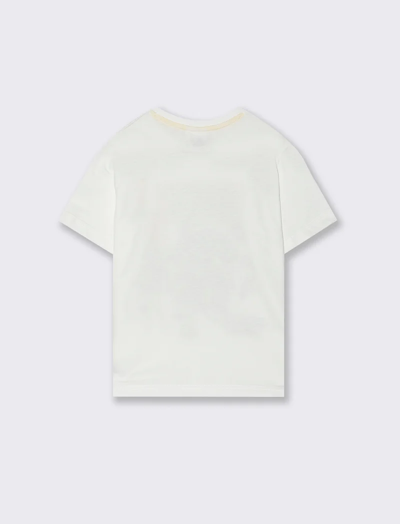 T-shirt in cotone Marvel da bambino - Bianco
