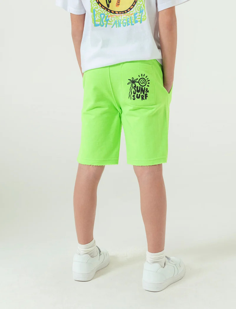 Bermuda fluo da bambino - Verde