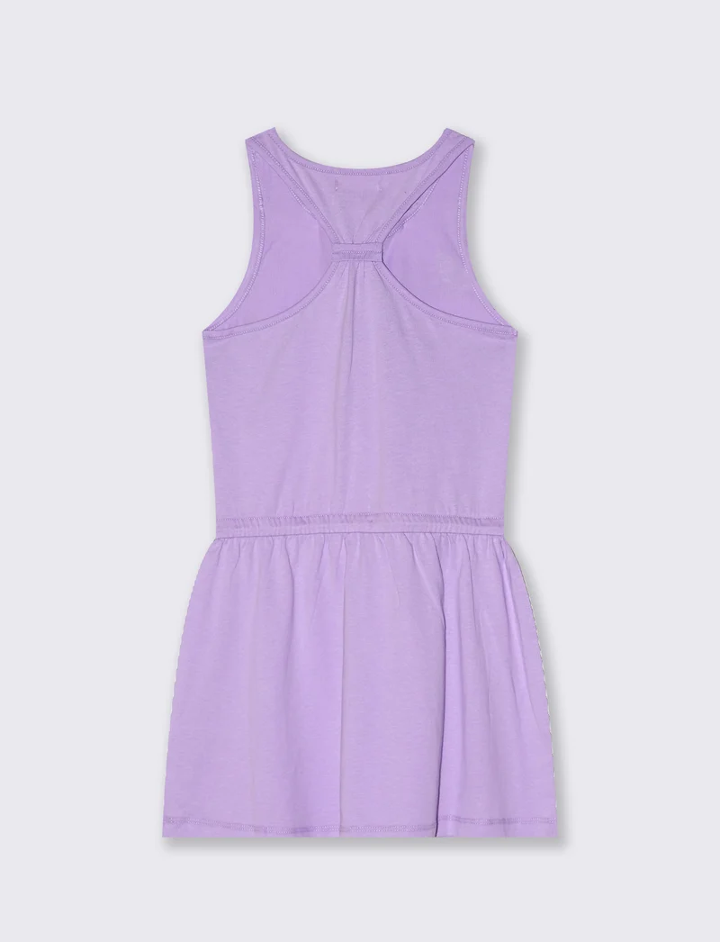 Vestito ampio da bambina - Lilla