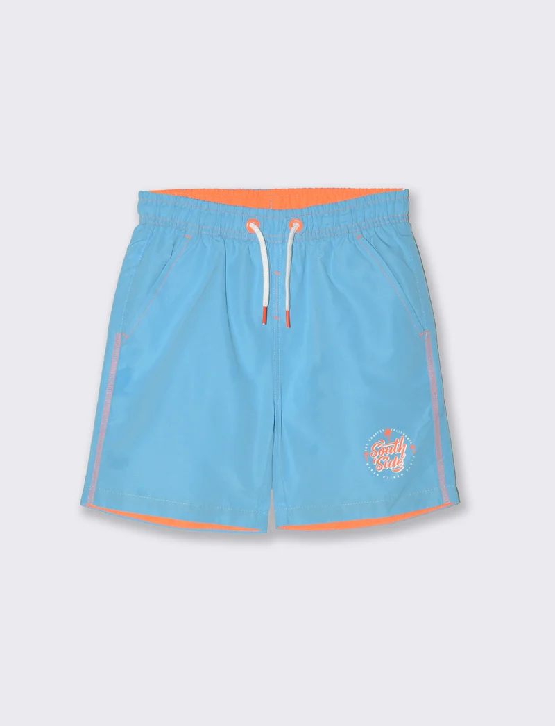 Costume boxer micro fantasia da bambino - Turchese
