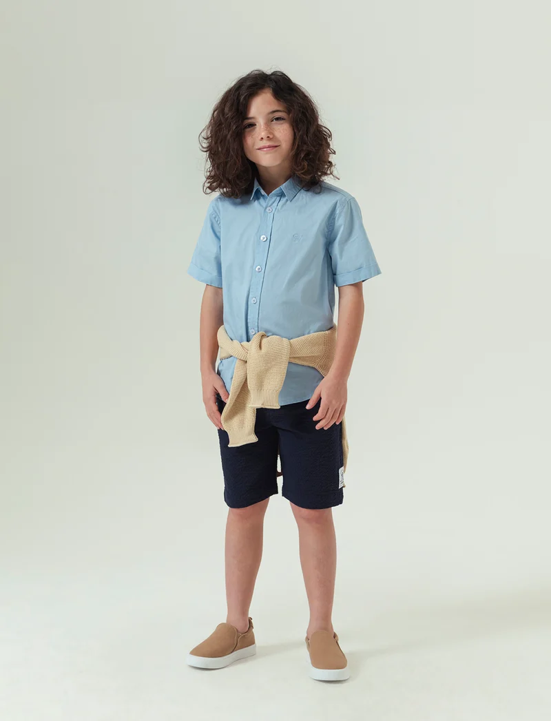 Bermuda cargo da bambino - Blu