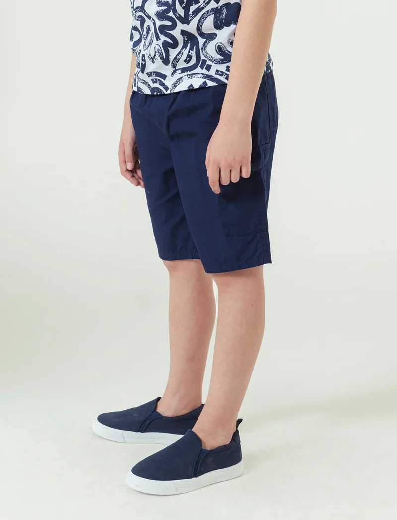 Bermuda cargo da bambino - Blu