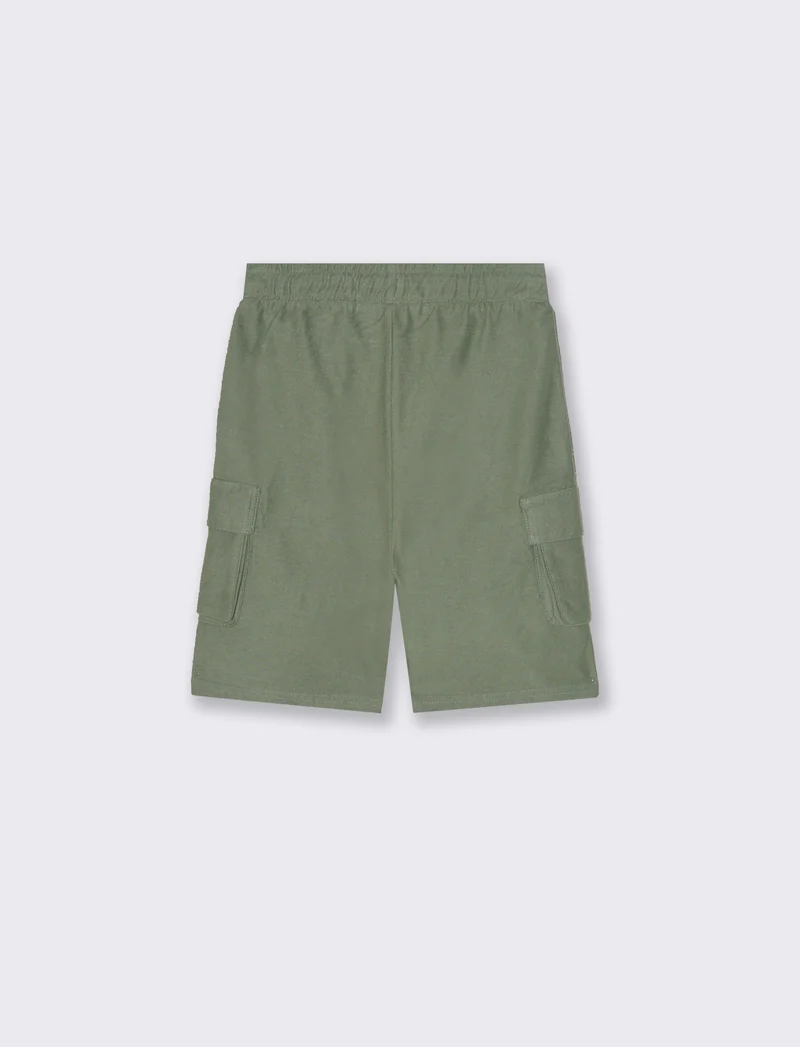Bermuda in felpa da bambino - Verde