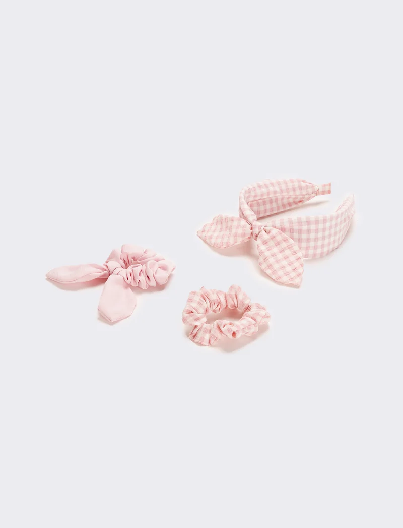 Set cerchietti bambina expo pe25 - Rosa