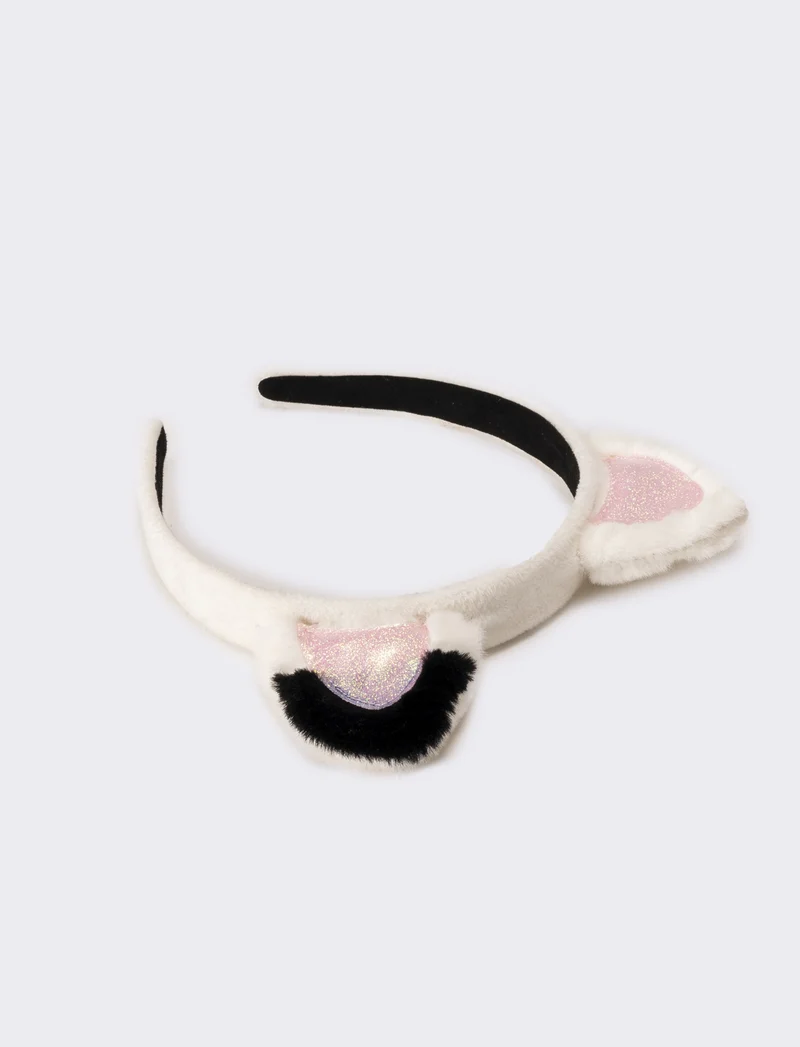 Cerchietto bambina con orecchie gabby's - Rosa