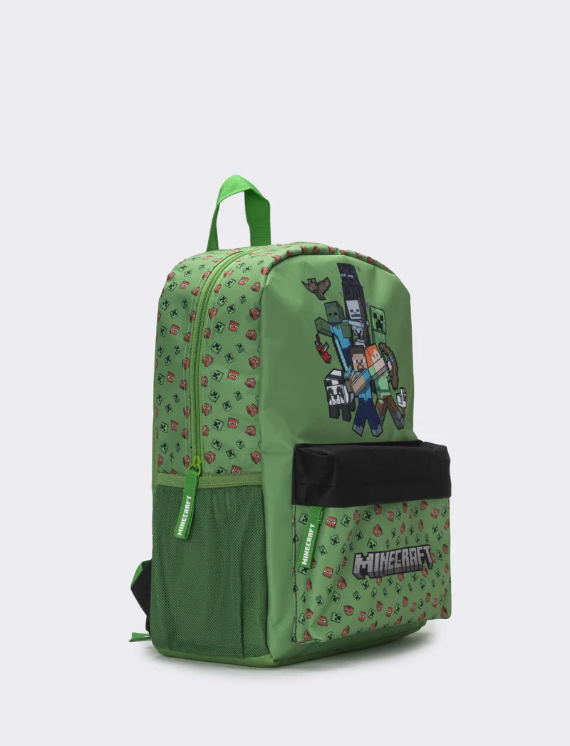 Zaino bambino minecraft - Verde