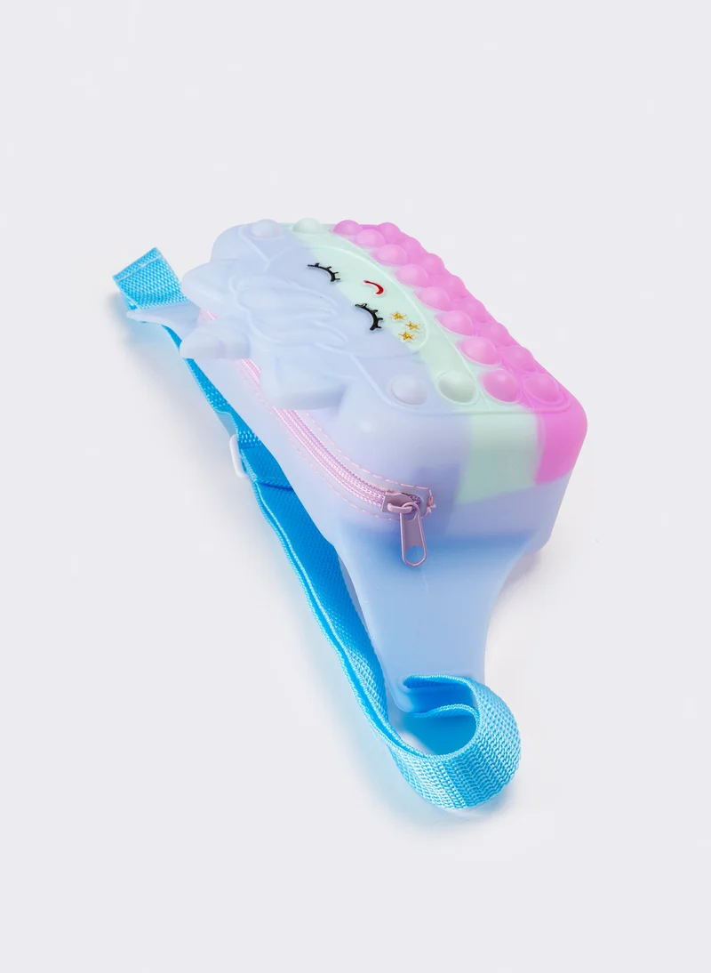 Marsupio bambina pop it - Turchese