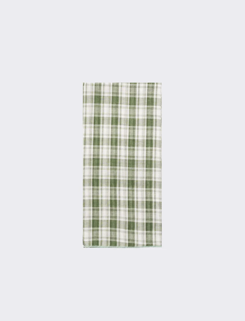 Foulard bambino double face - Verde