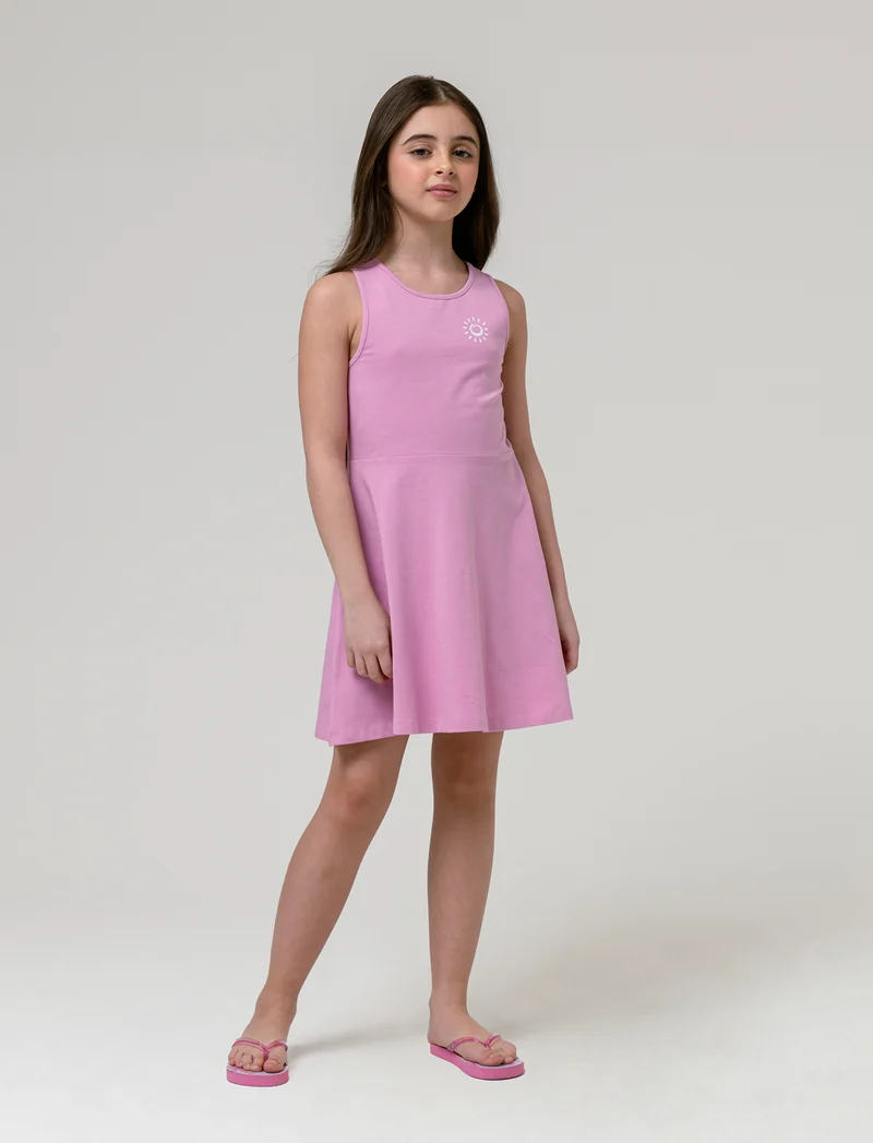 Abito estivo da bambina - Rosa
