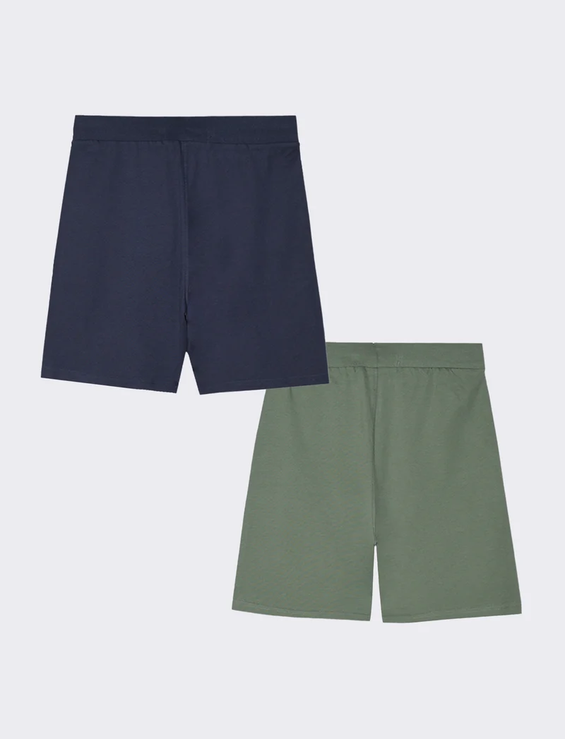 Bermuda 2 pack da bambino - Verde