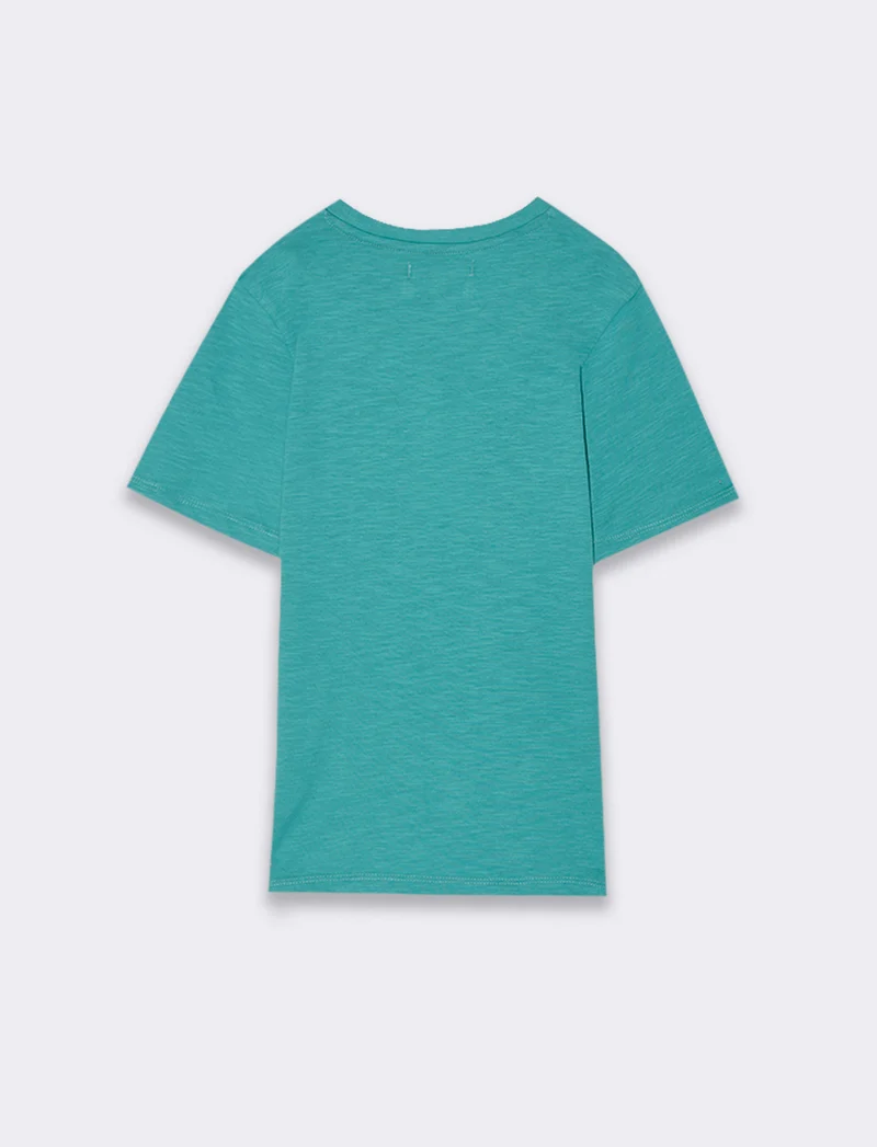 T-shirt stampa estiva da bambino - Verde acqua