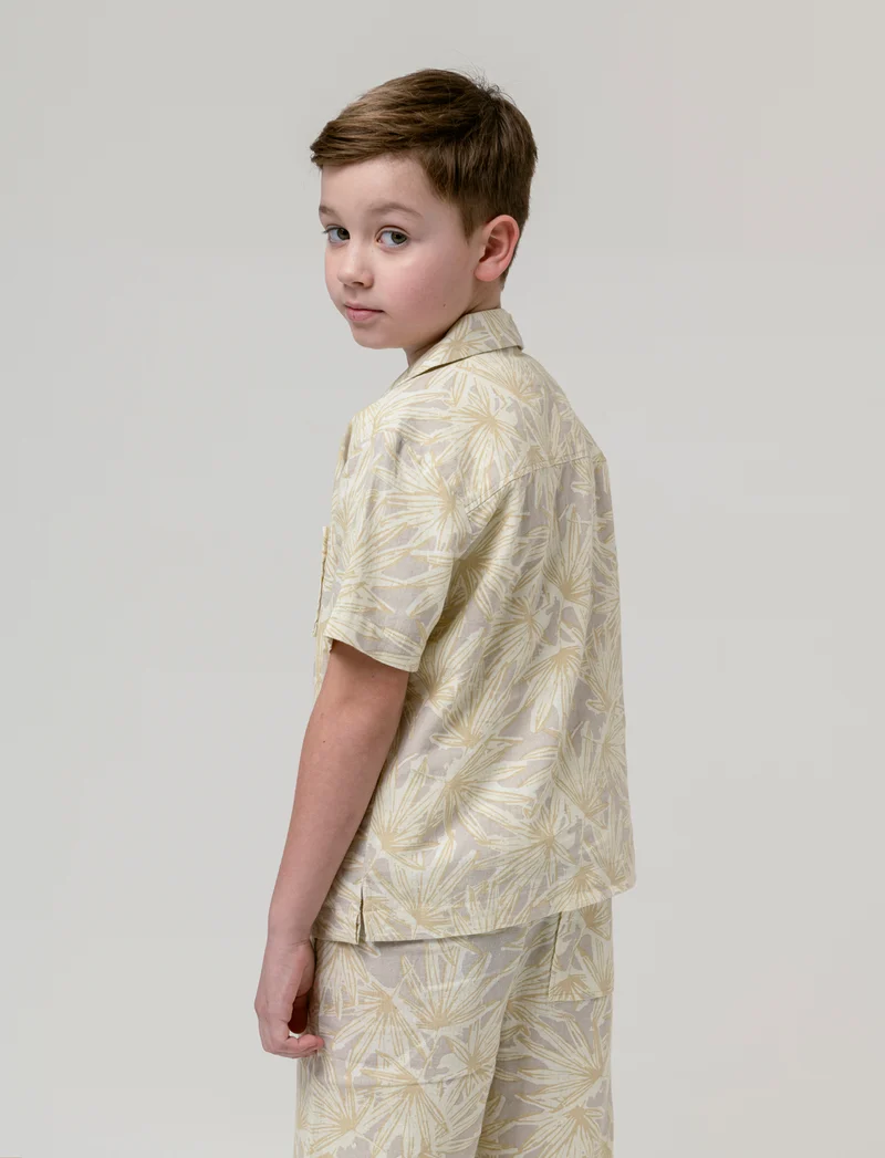 Camicia mezza manica da bambino - Fantasia