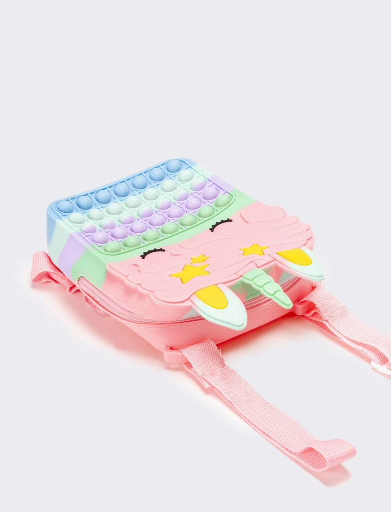 Zaino bambino unicorno - Verde