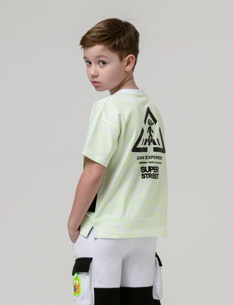 T-shirt stampata da bambino - Fantasia