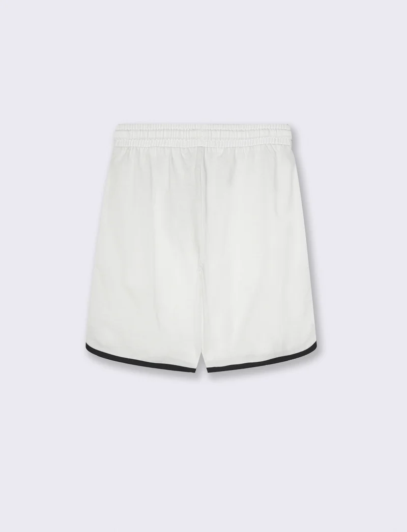 Bermuda modello baseball da bambino - Bianco