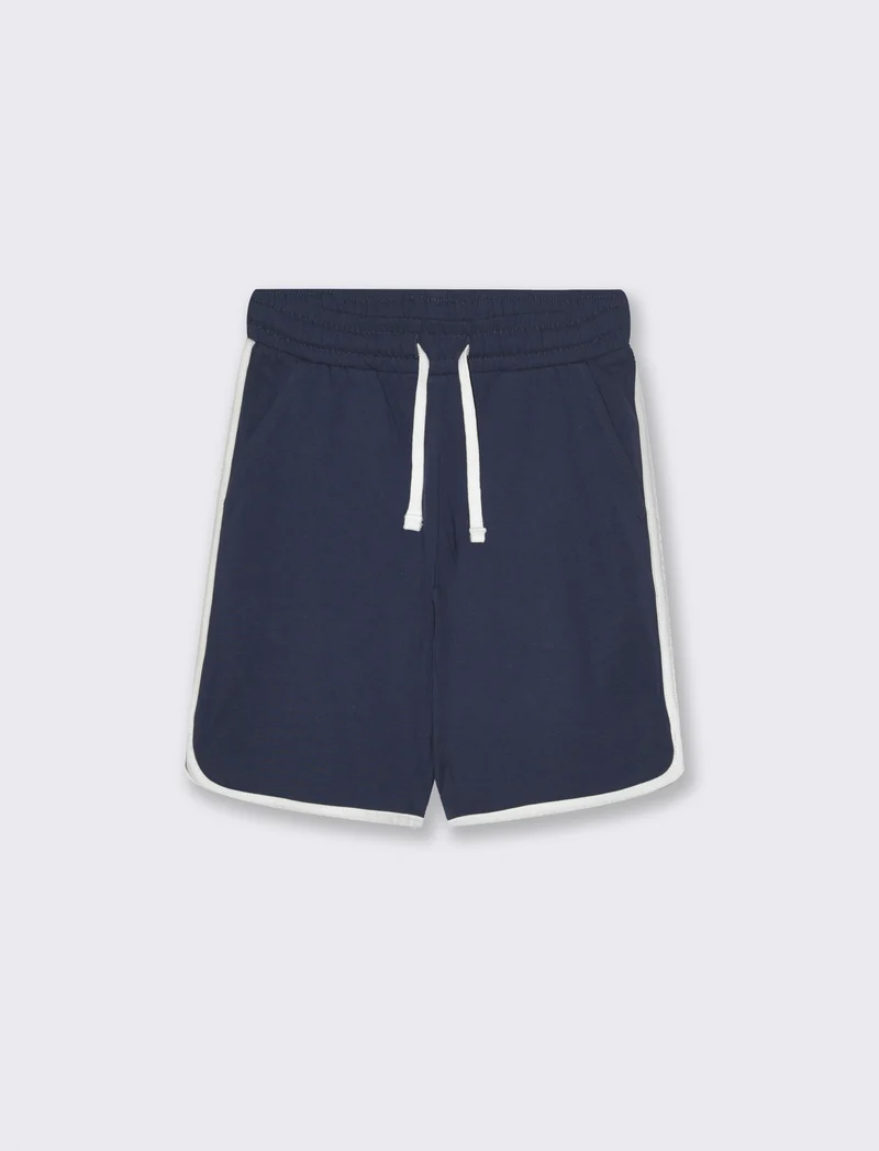 Bermuda modello baseball da bambino - Blu