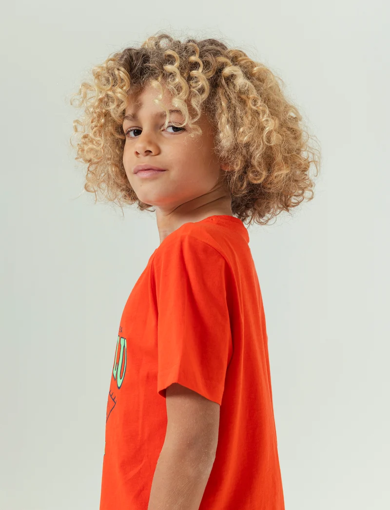 T-shirt mezza manica da bambino - Aragosta