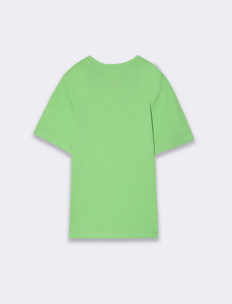T-shirt mezza manica da bambino - Verde mela