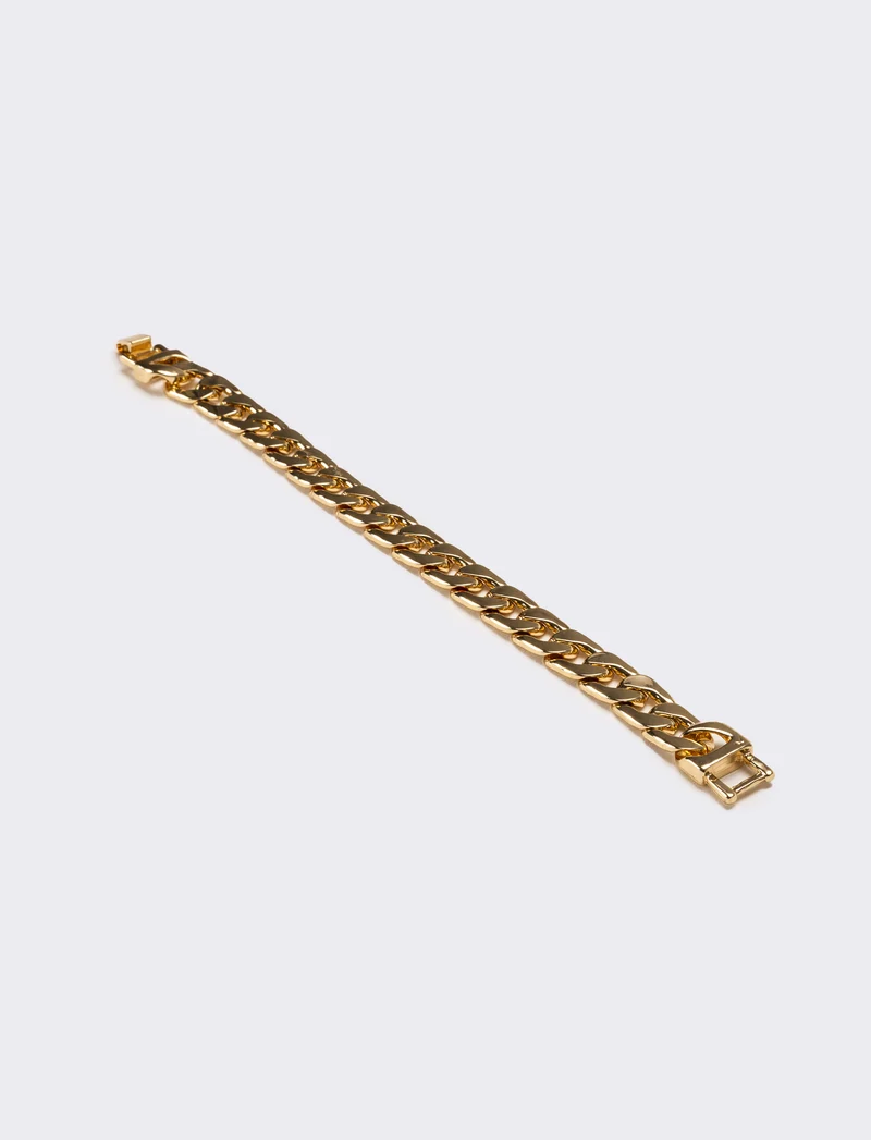 Bracciale uomo catena larga - Oro
