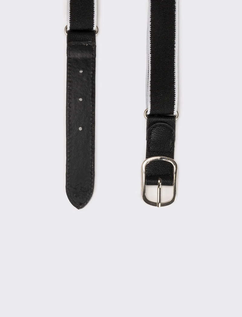 Cintura bambino elastica regolabile - Nero