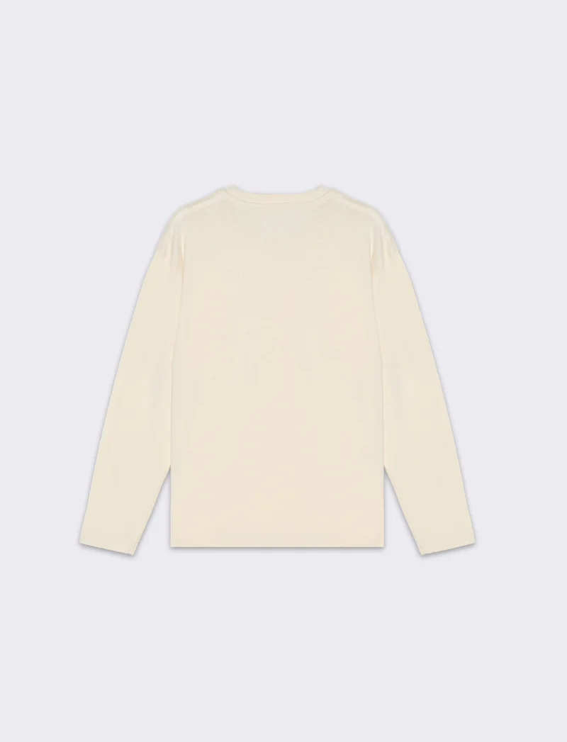 T-shirt con tasconi da bambino - Beige