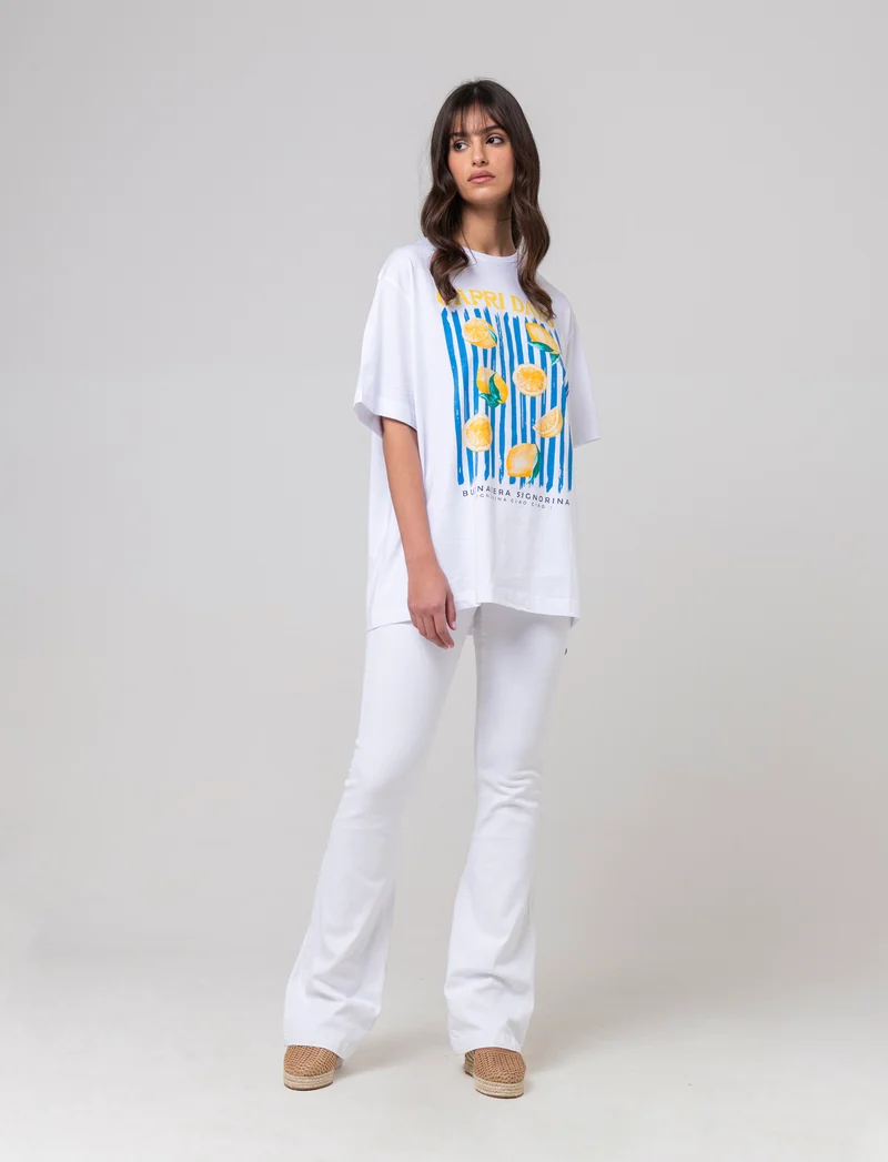 T-shirt oversize da donna - var 2