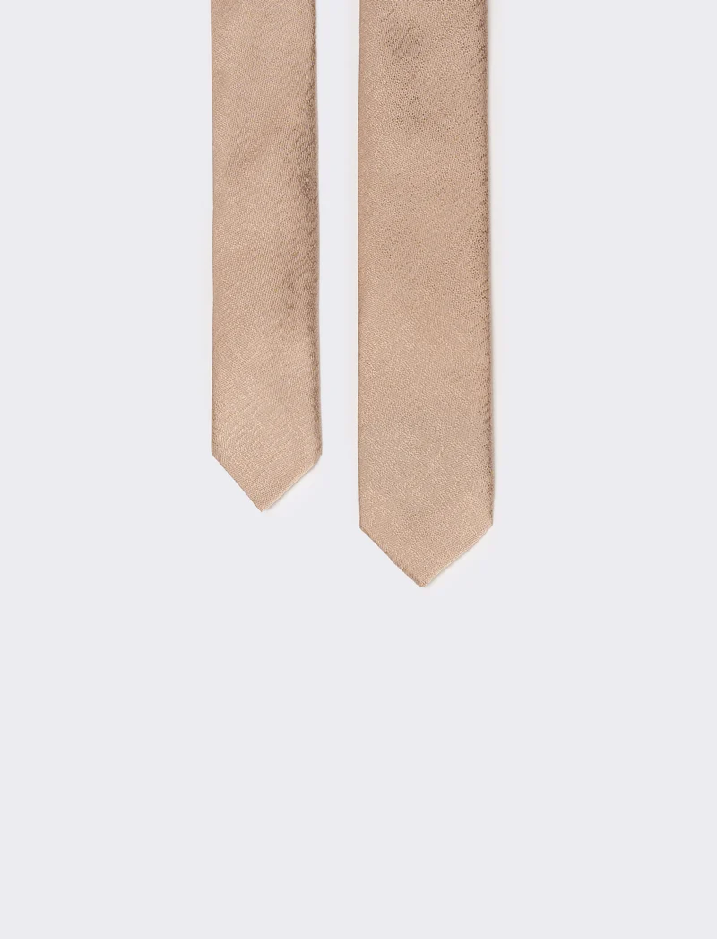 Cravatta nodo bambino - Beige