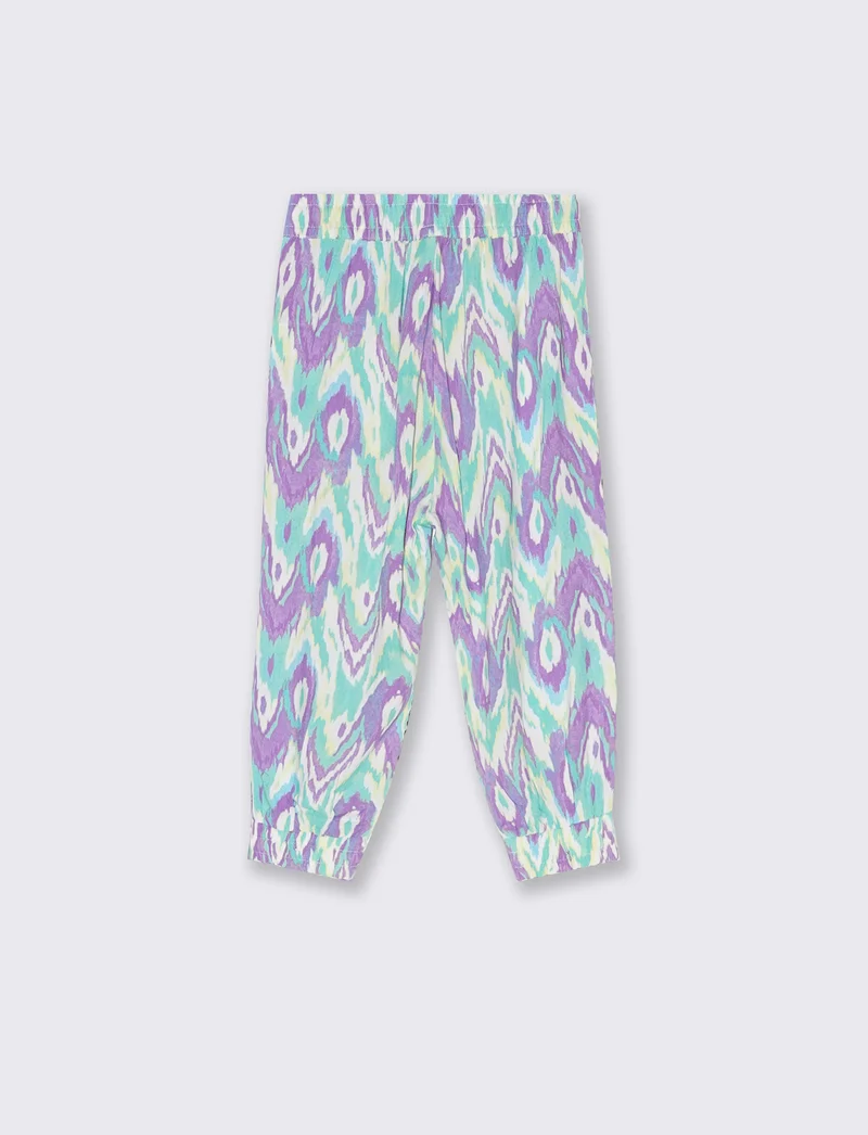 Pantaloni in viscosa da neonata - Fantasia
