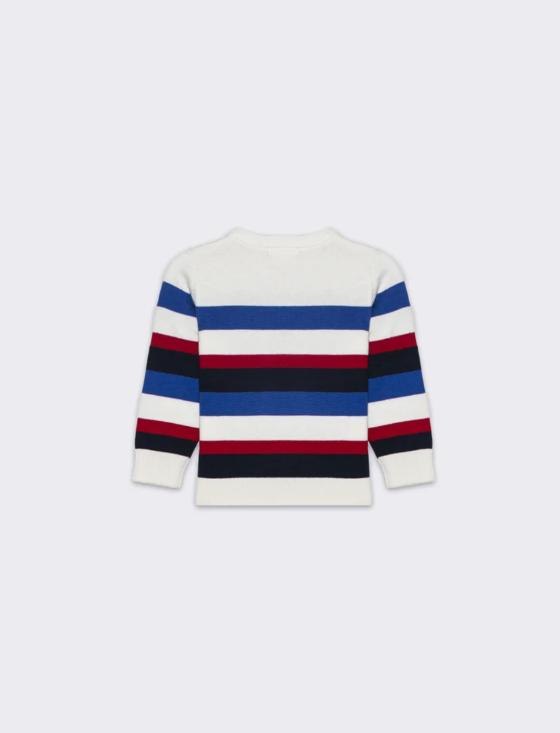 Maglia a righe da neonato - Fantasia