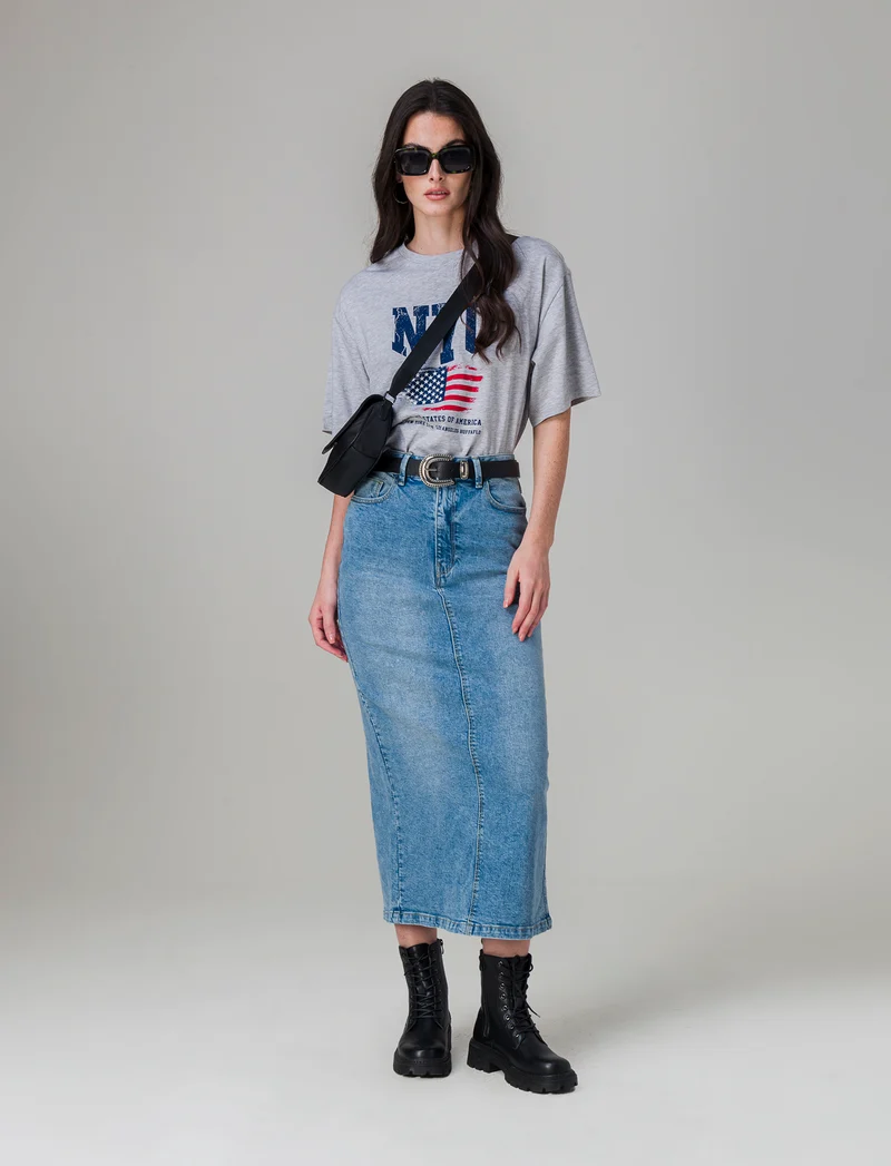 T-shirt stampata da donna - var 3