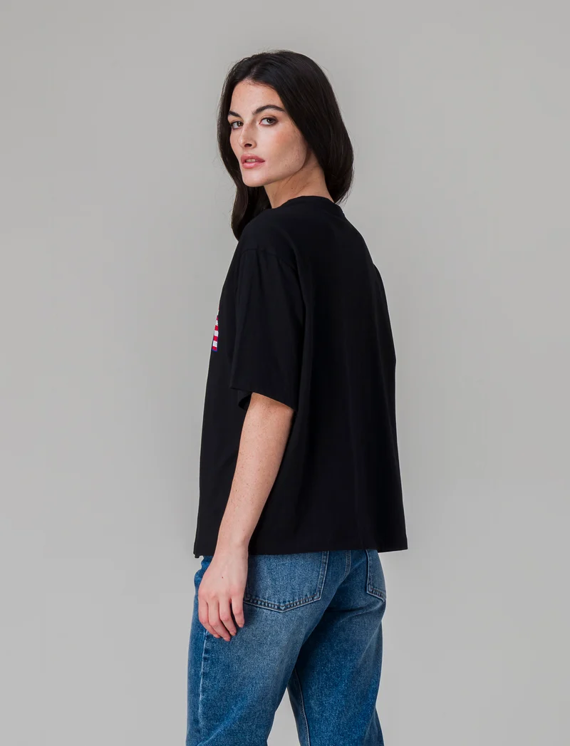 T-shirt stampata da donna - var 2