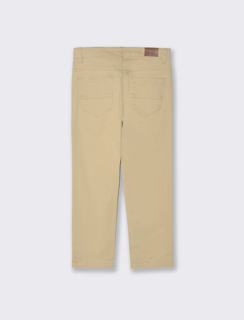 Pantaloni 5 tasche da bambino - Beige