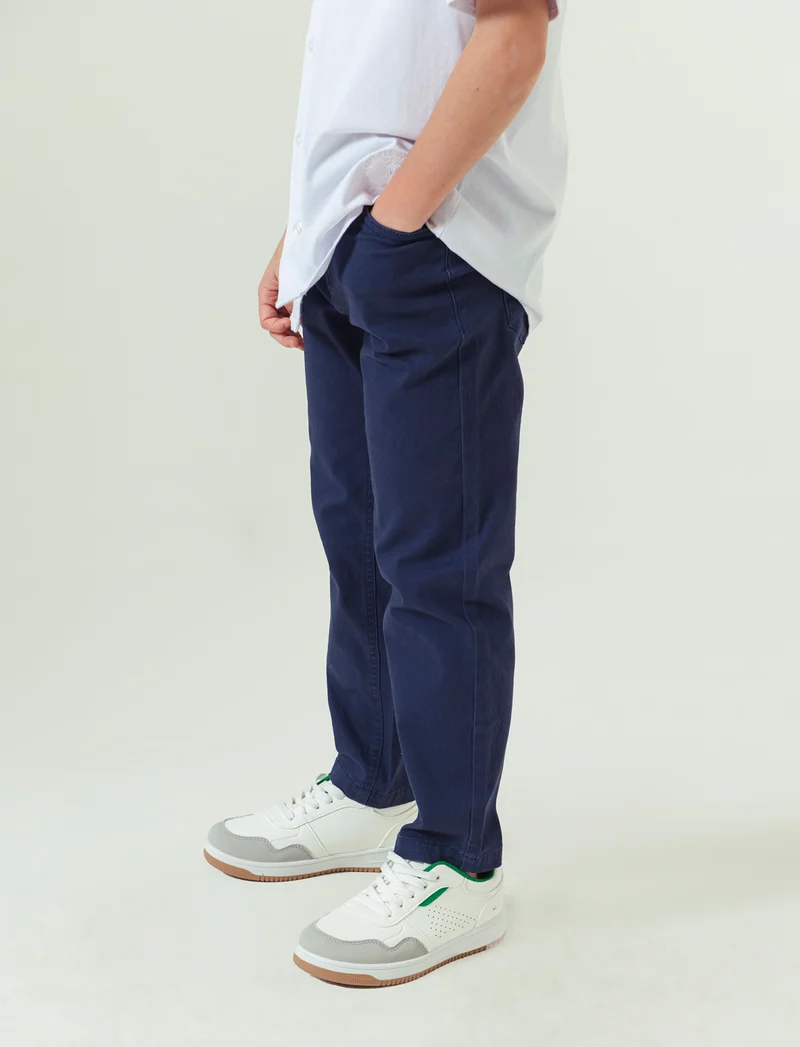 Pantaloni 5 tasche da bambino - Blu