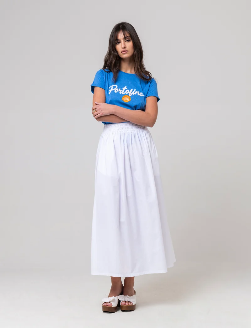 Gonna lunga da donna - Bianco