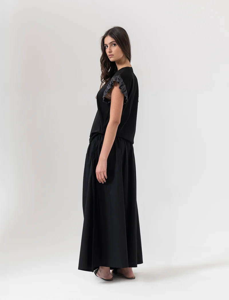 Gonna lunga da donna - Nero