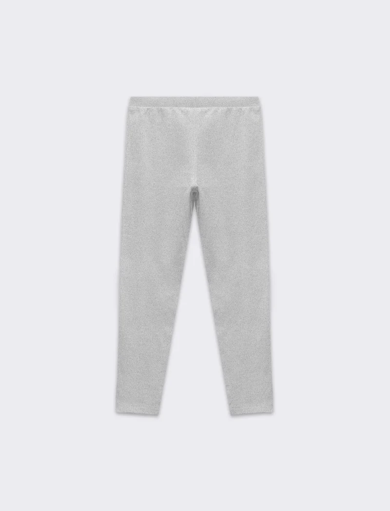 Leggings da bambina - Grigio mel.