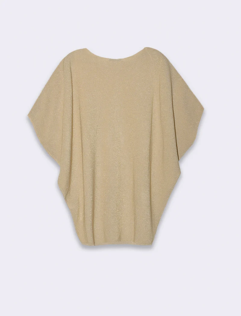 Maglia scollo a barca da donna - Beige