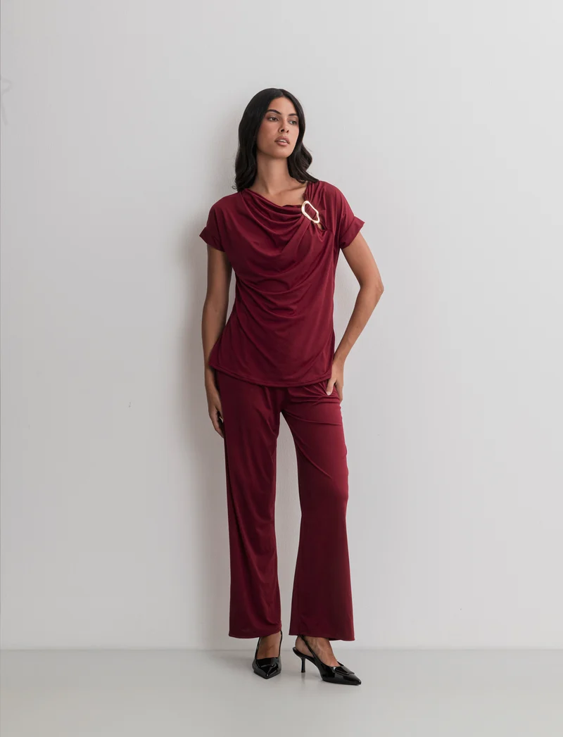 PANTALONE IN MAGLIA - Vinaccia